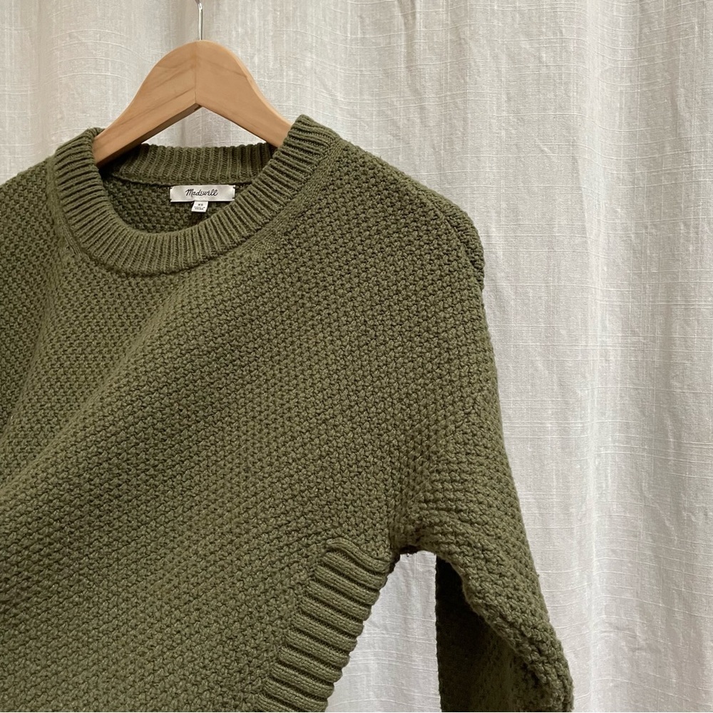 MADEWELL Pickford Pullover Sweater XS green - Picture 10 of 14